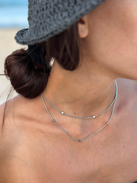 SILVER SANDS-necklaces